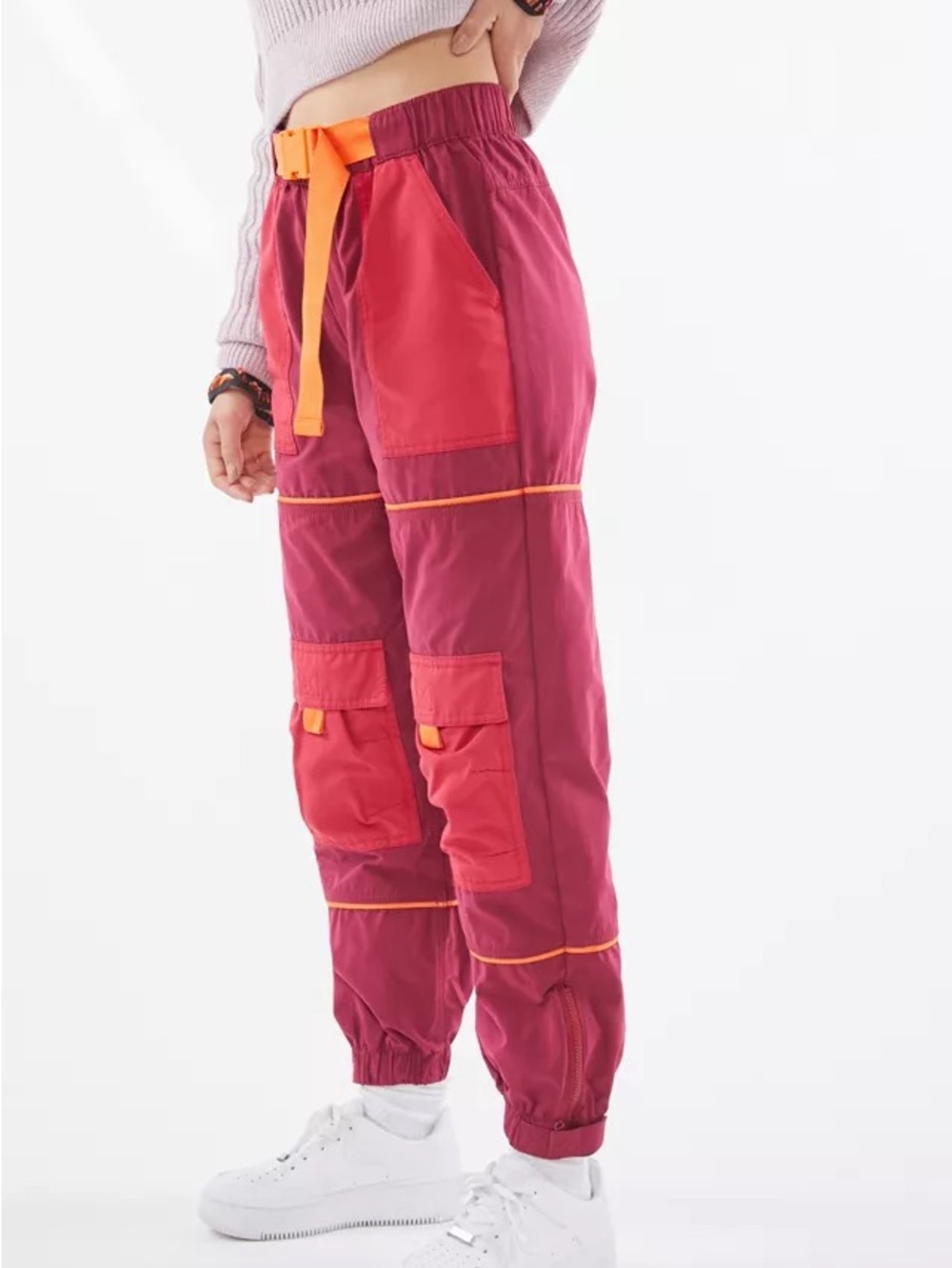 Urban Outfitters Neil Colorblock Belted Snow Pants Women’s Size XL